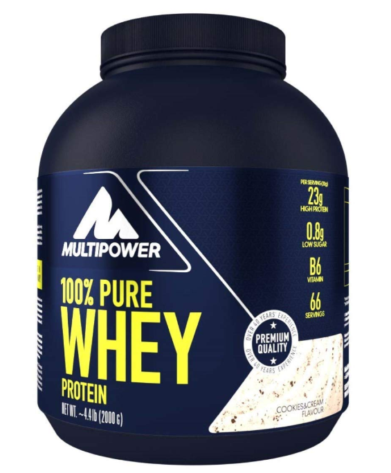 100% Pure Whey Protein - 2000g - Cookies Cream