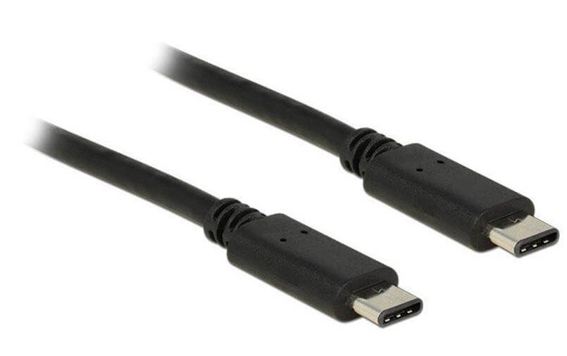 0.5m USB 2.0 USB Kabel 0,5 m USB C Schwarz