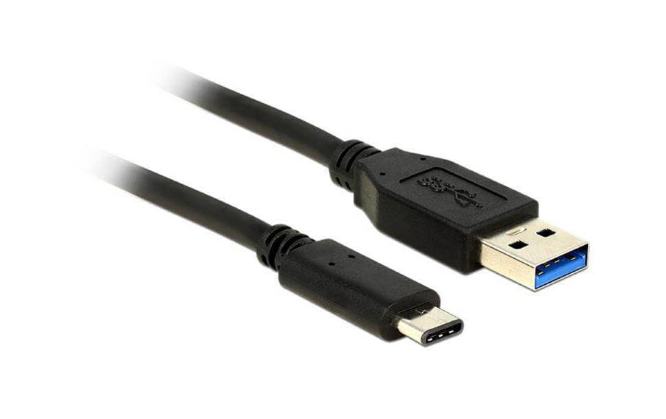 0.5m USB3.1-C/USB3.1-A USB Kabel 0,5 m USB 3.2 Gen 2 (3.1 Gen 2) USB A USB C Schwarz