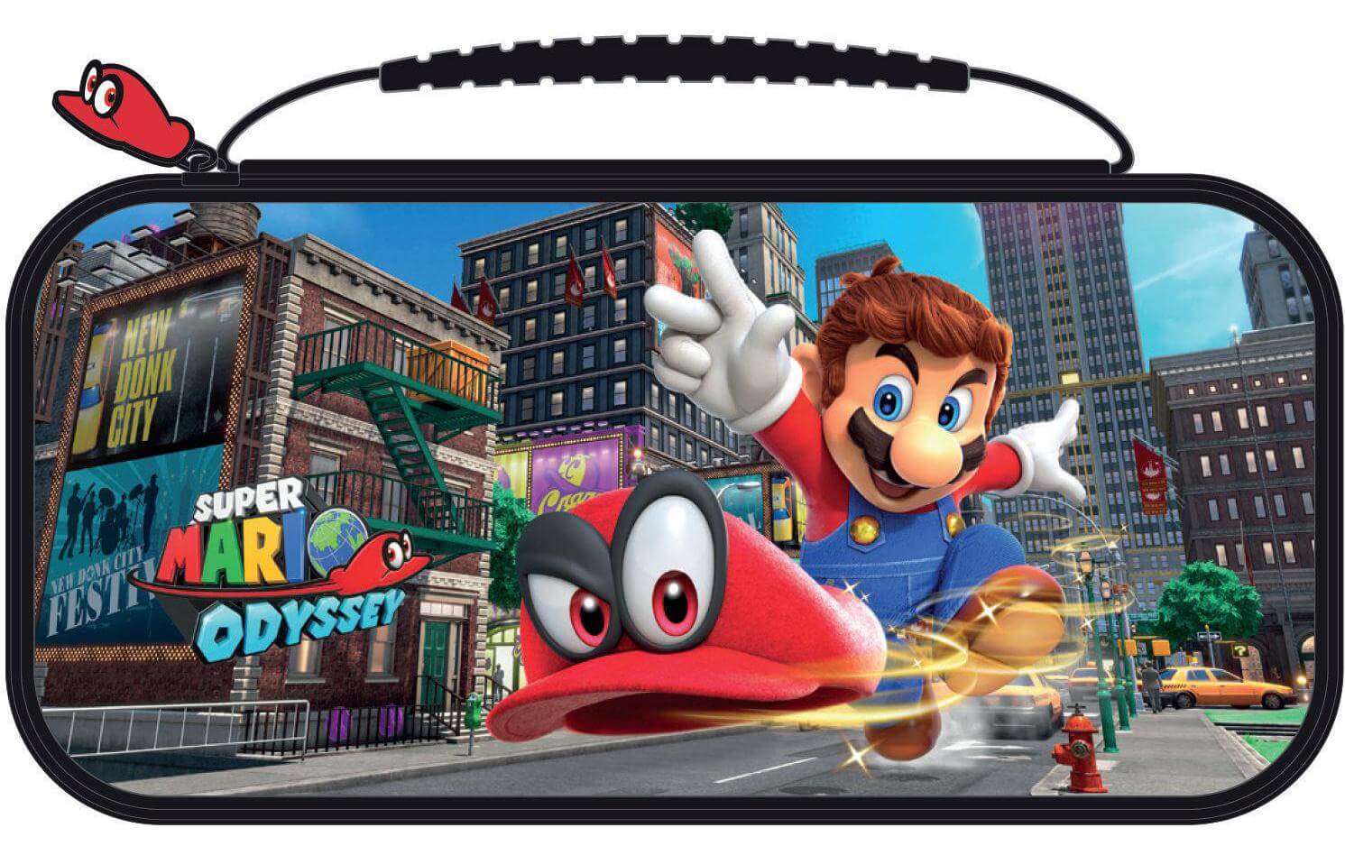 Big Ben Interactive Schutzetui Mario Odyssey Nintendo Zubehör Schwarz