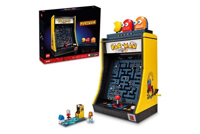 10323 Icons PAC-MAN Spielautomat, Konstruktionsspielzeug