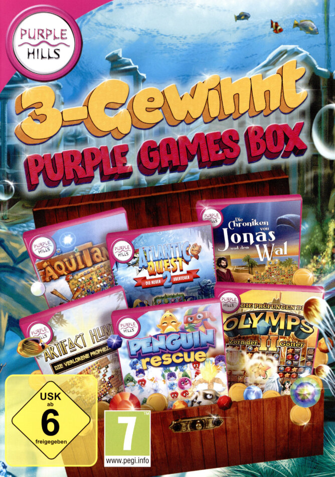 3 Gewinnt Purple Games Box