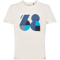 EDC Bedrucktes Jersey-T-Shirt, 100 % Baumwolle (ICE)