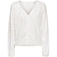 EDC Bluse mit Muster, Lenzing Ecovero (OFF WHITE)