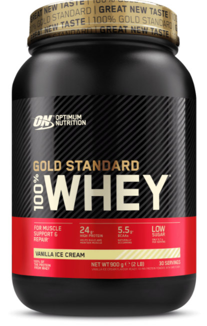 100% Whey Gold Standard - 900g - Vanilla Ice Cream