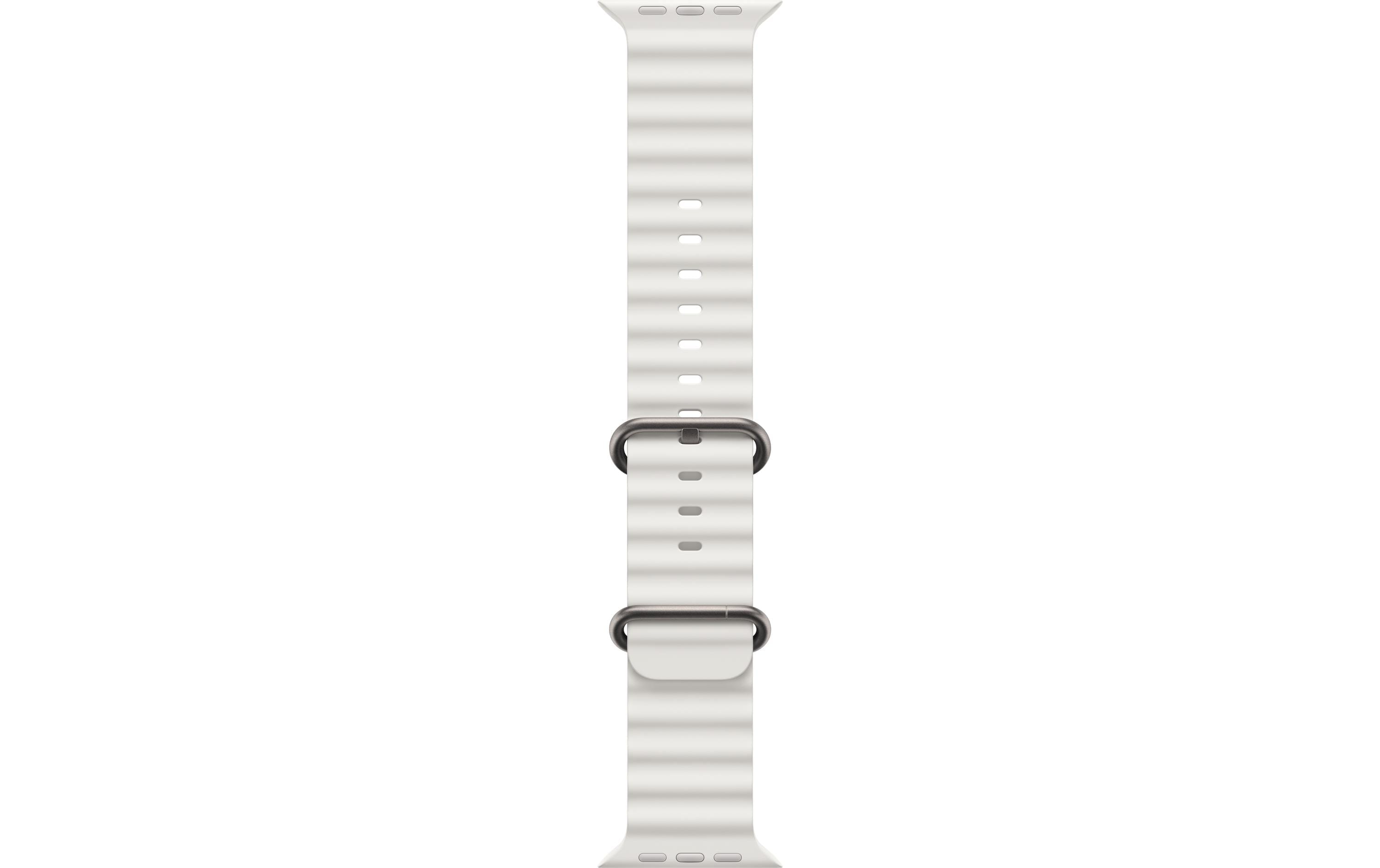 APPLE 49 mm Ocean - Armband (Weiss)