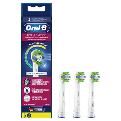 Oral B Tiefenreinigung CleanMaximiser 3er Zubehör