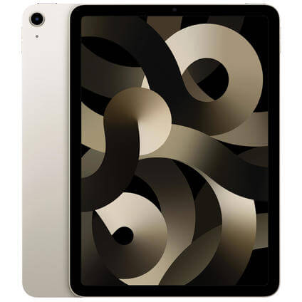 APPLE iPad Air (2022) Wi-Fi - Tablet (10.9 ", 64 GB, Starlight)