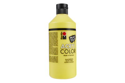12010075019 Acrylfarbe 500 ml Gelb Röhre