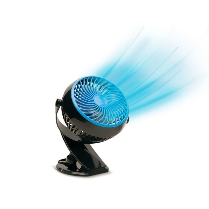 Akku-Power-Ventilator 'Livington Go Fan' im Mini-Format MediaShop Schwarz