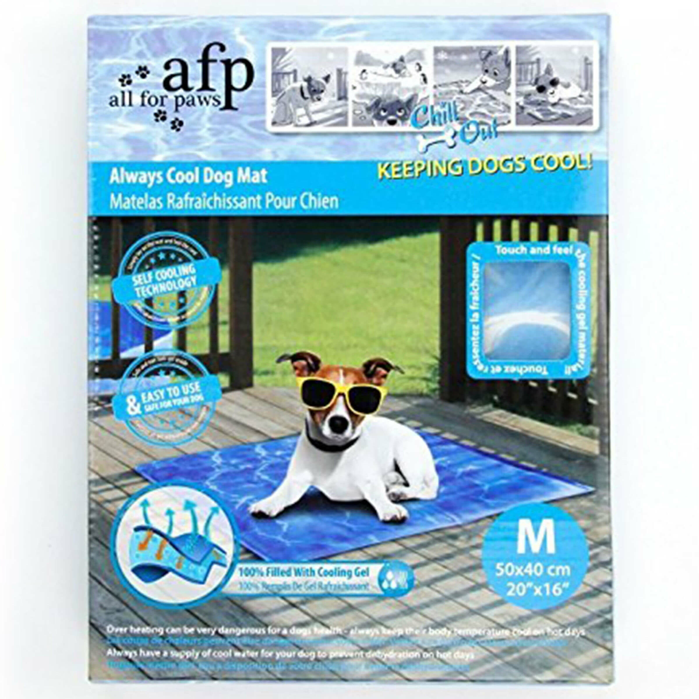 All for Paws Chill Out Always Cool Dog Mat Grösse M