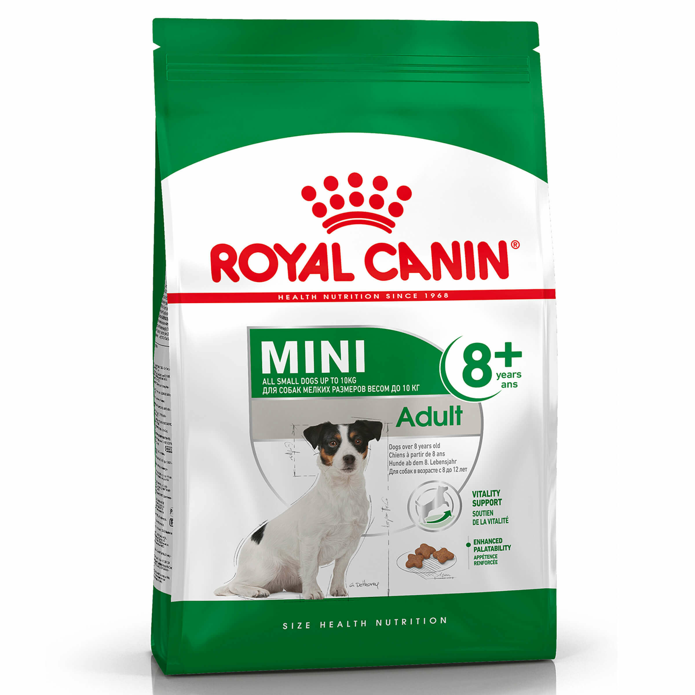 2 x Grossgebinde Royal Canin Size im Sparpaket - Mini Adult 8+ (2 x 8 kg)