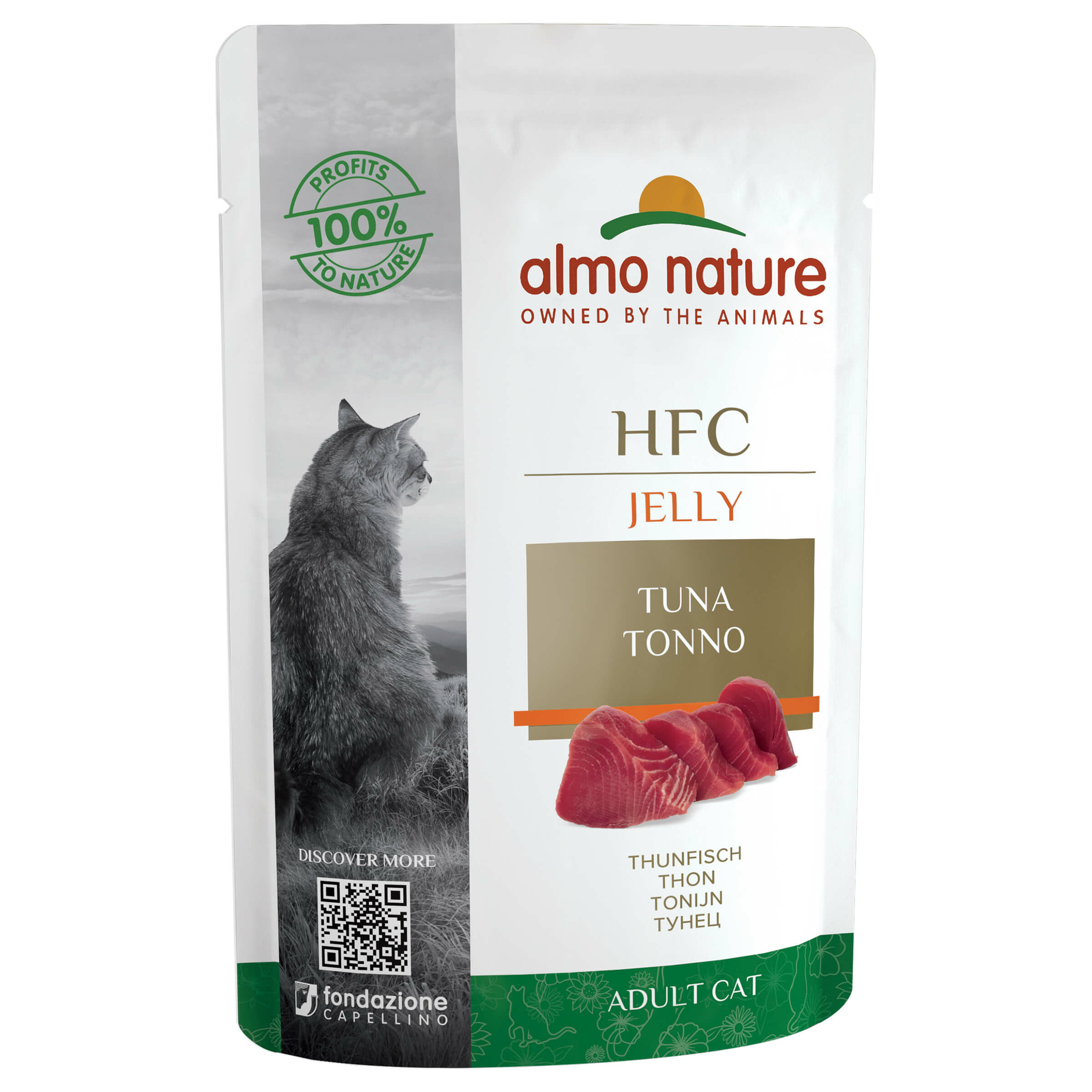 Almo Nature HFC Jelly Thunfisch Adult Beutel 24x55g