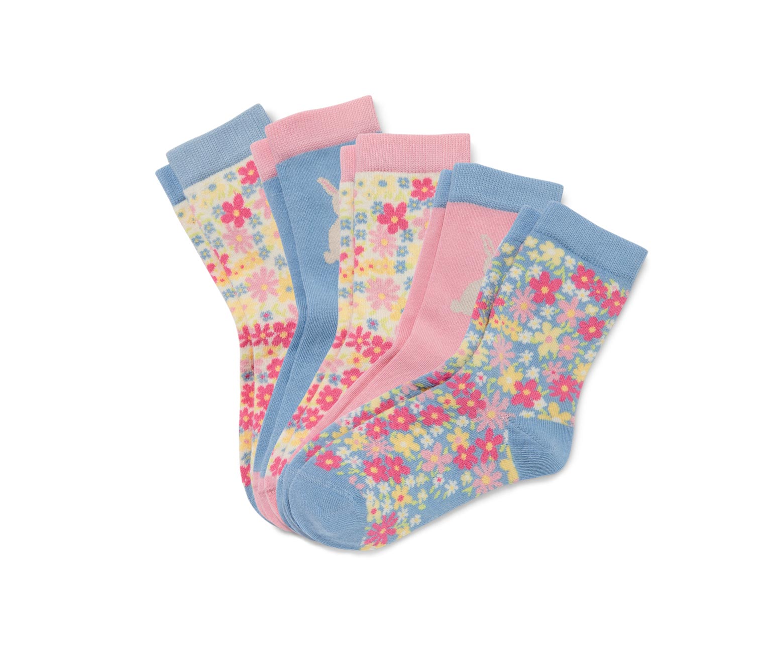 5 Paar Kleinkind-Socken, rosa