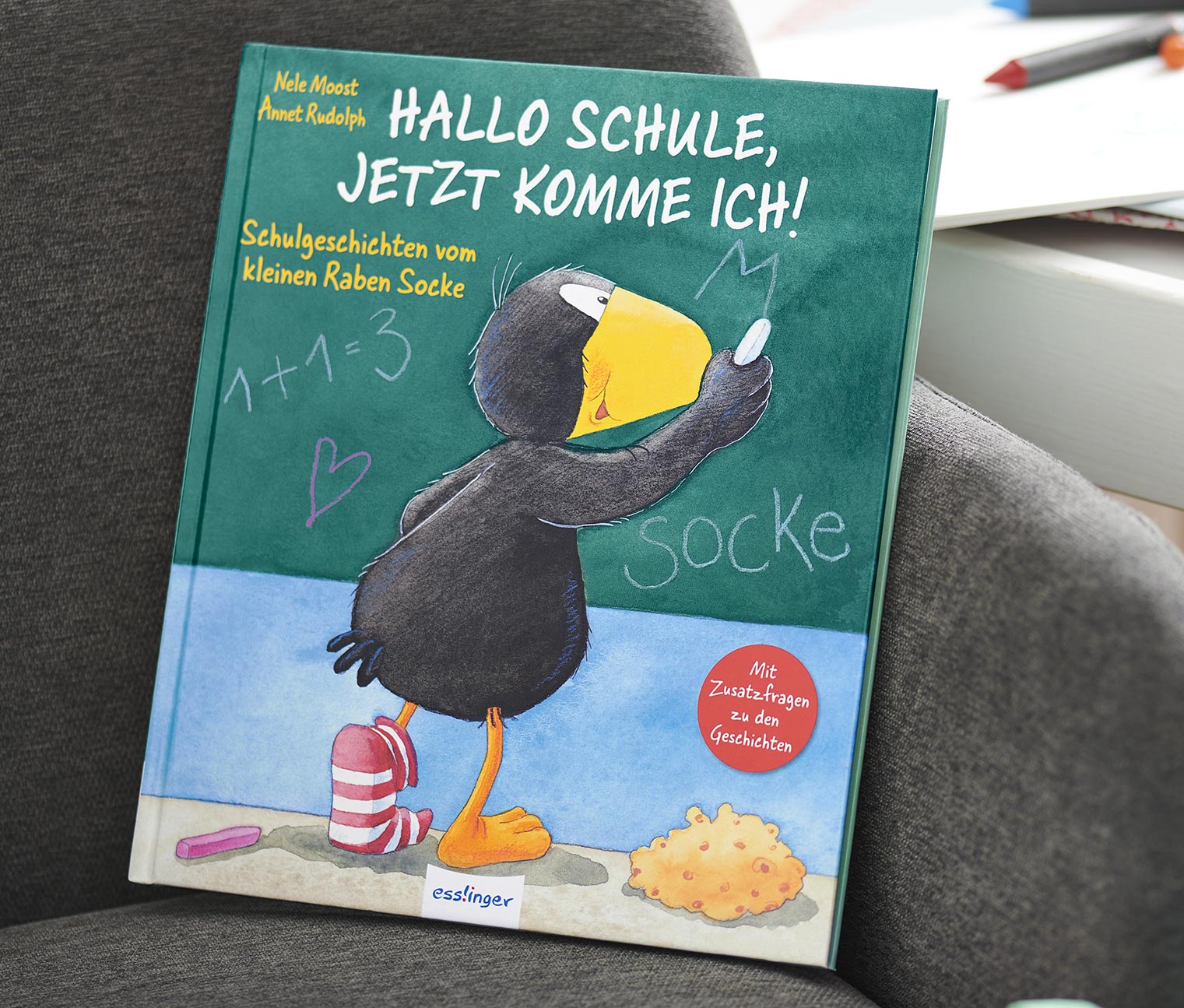 Buch »Hallo Schule, jetzt komme ich – Schulgeschichten vom kleinen Raben Socke«