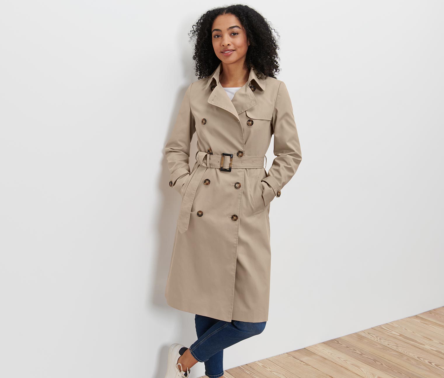 Trenchcoat, beige