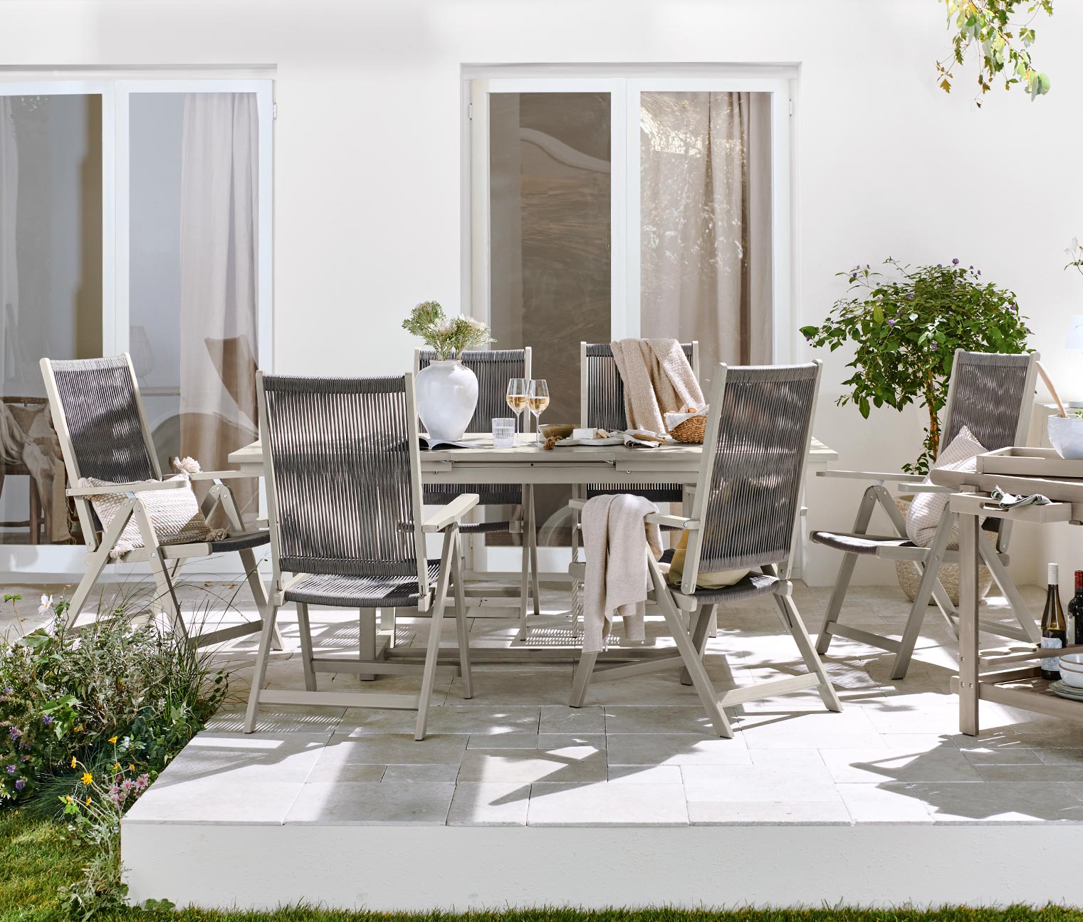 Dining-Set »Leira« mit Ausziehtisch