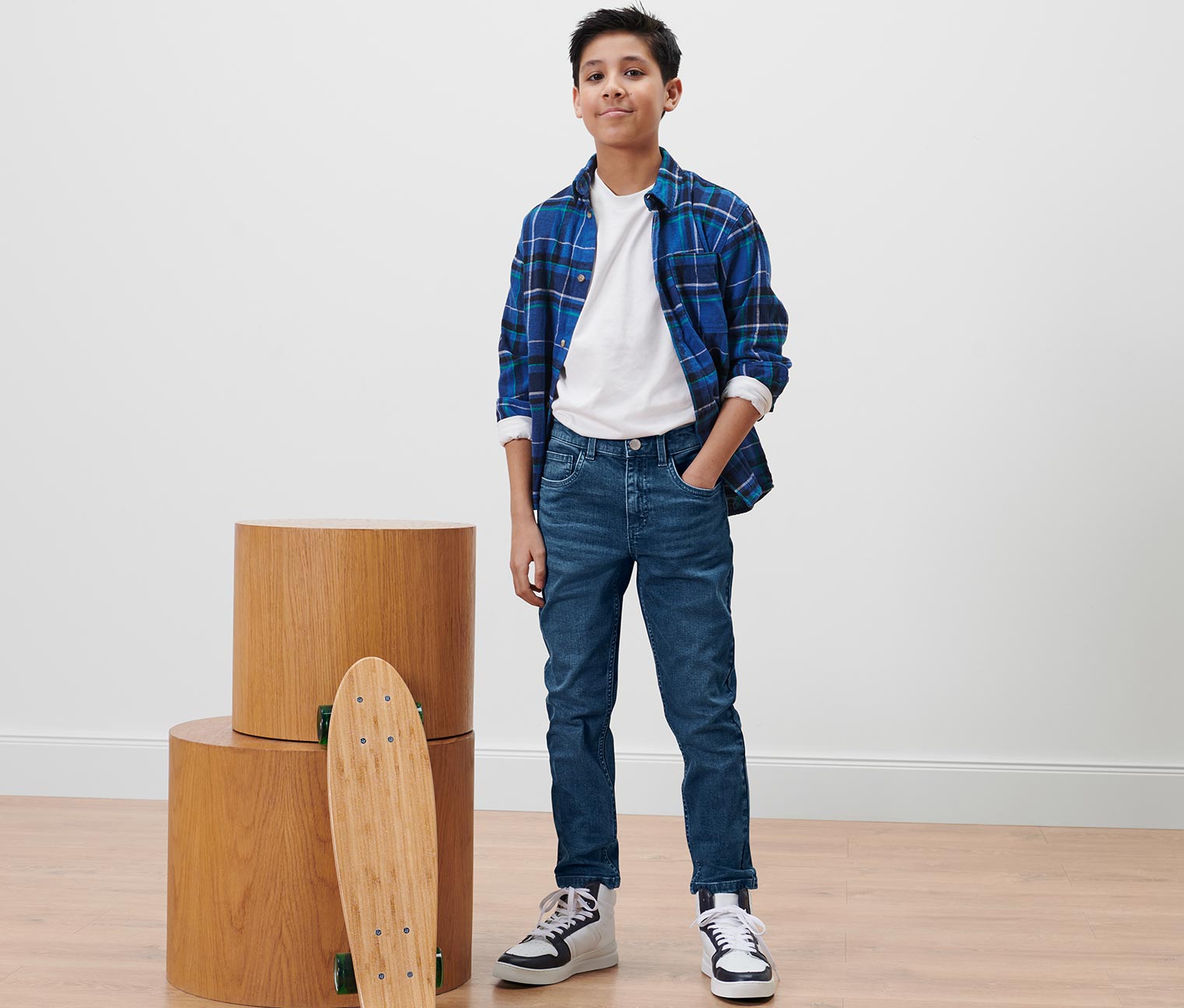 Kinder-Jeans, Fit »Jonas«, blau