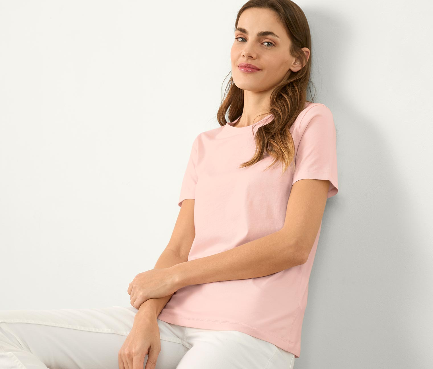 Basic T-Shirt, rosé