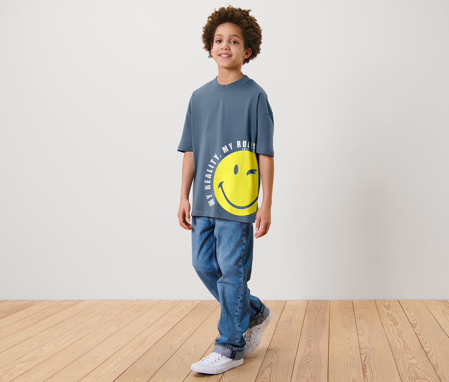 2 Kinder-T-Shirts »Smiley«