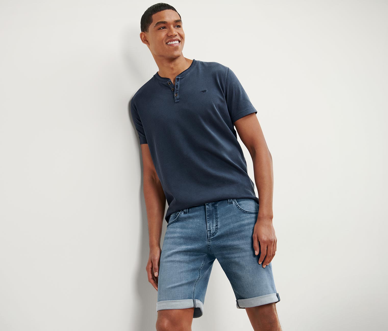 Jeans-Shorts »Mustang«, blau