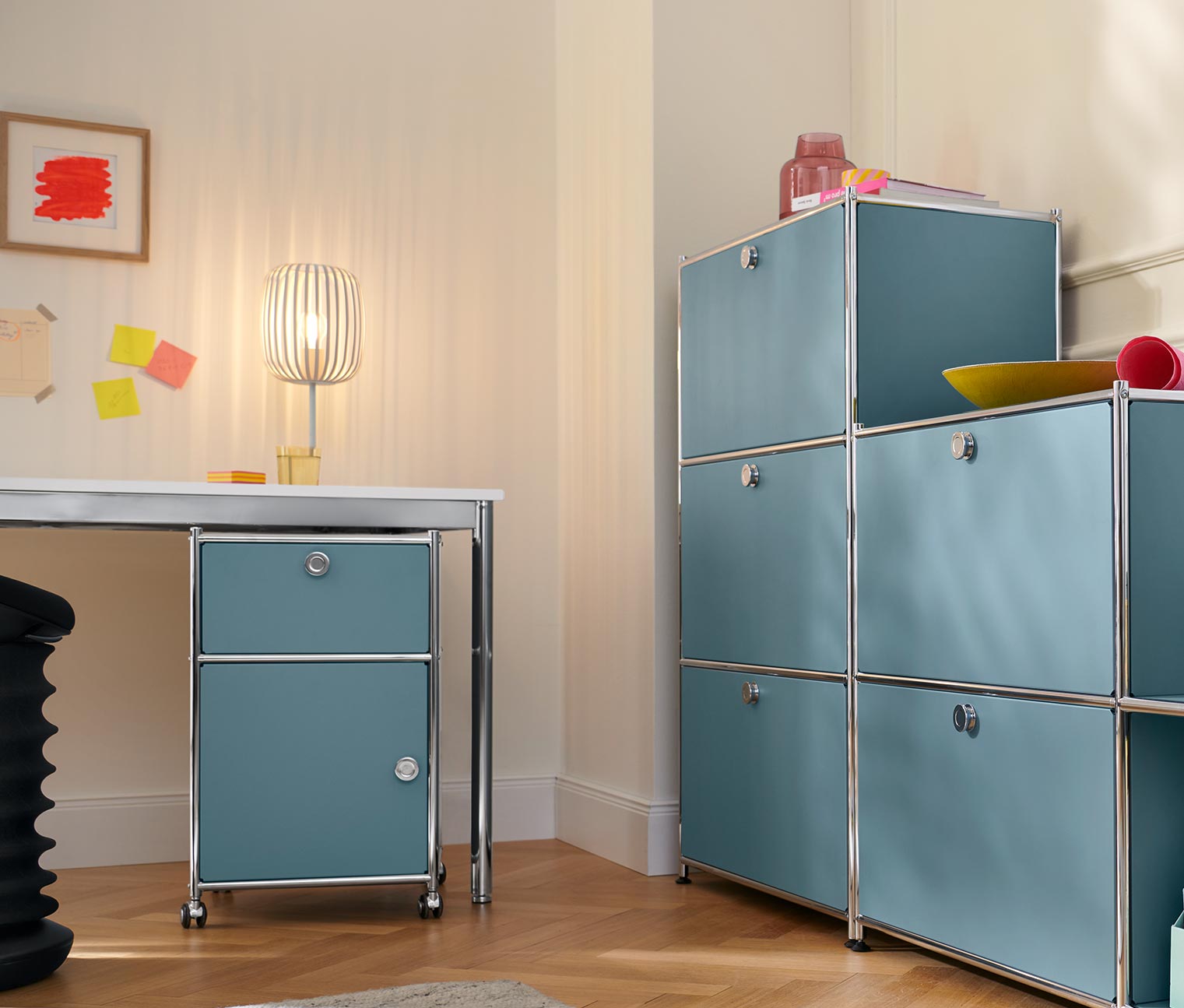 Sideboard »CN3« mit 2 Klappfächern, basaltblau