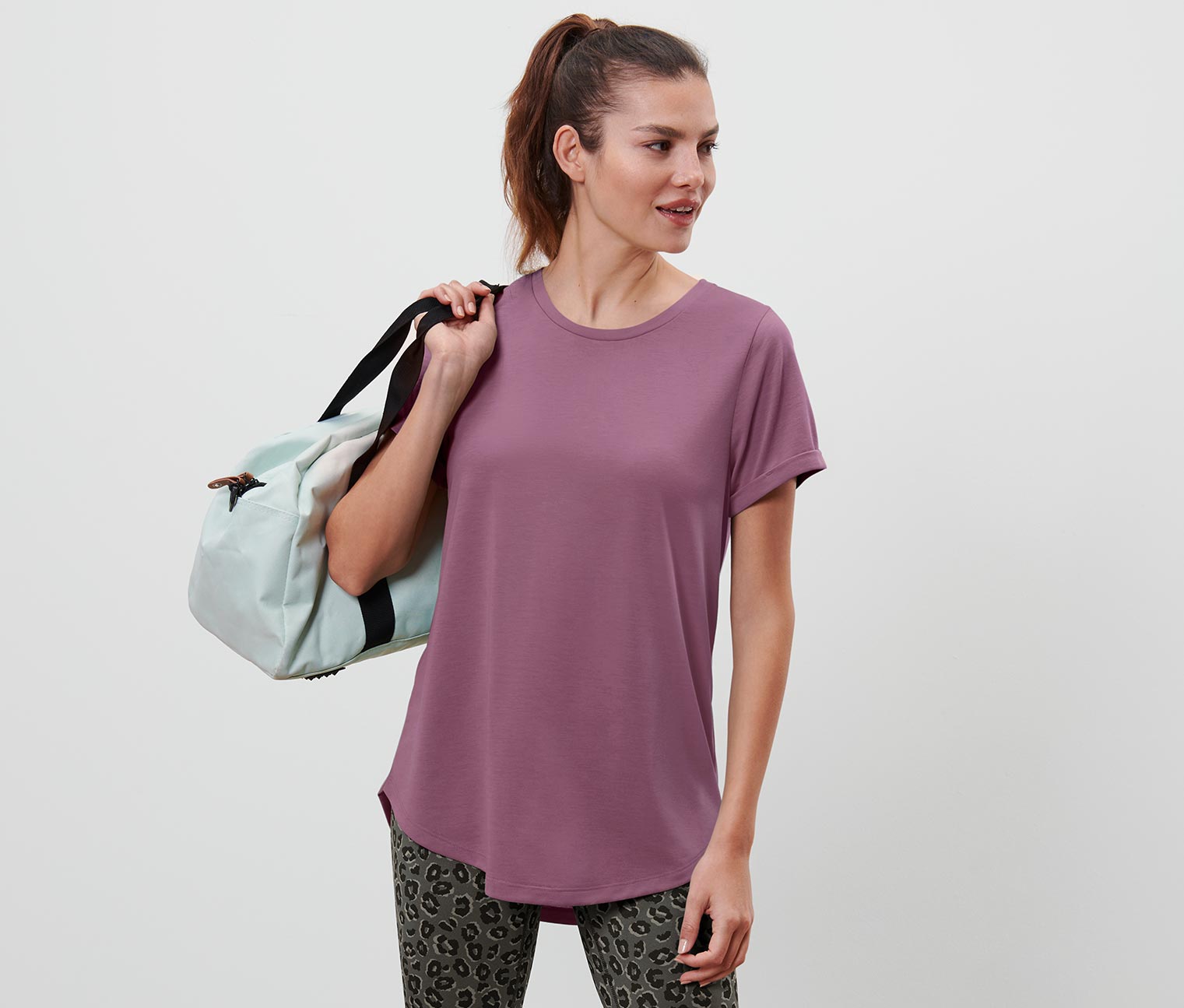 Longshirt, mauve