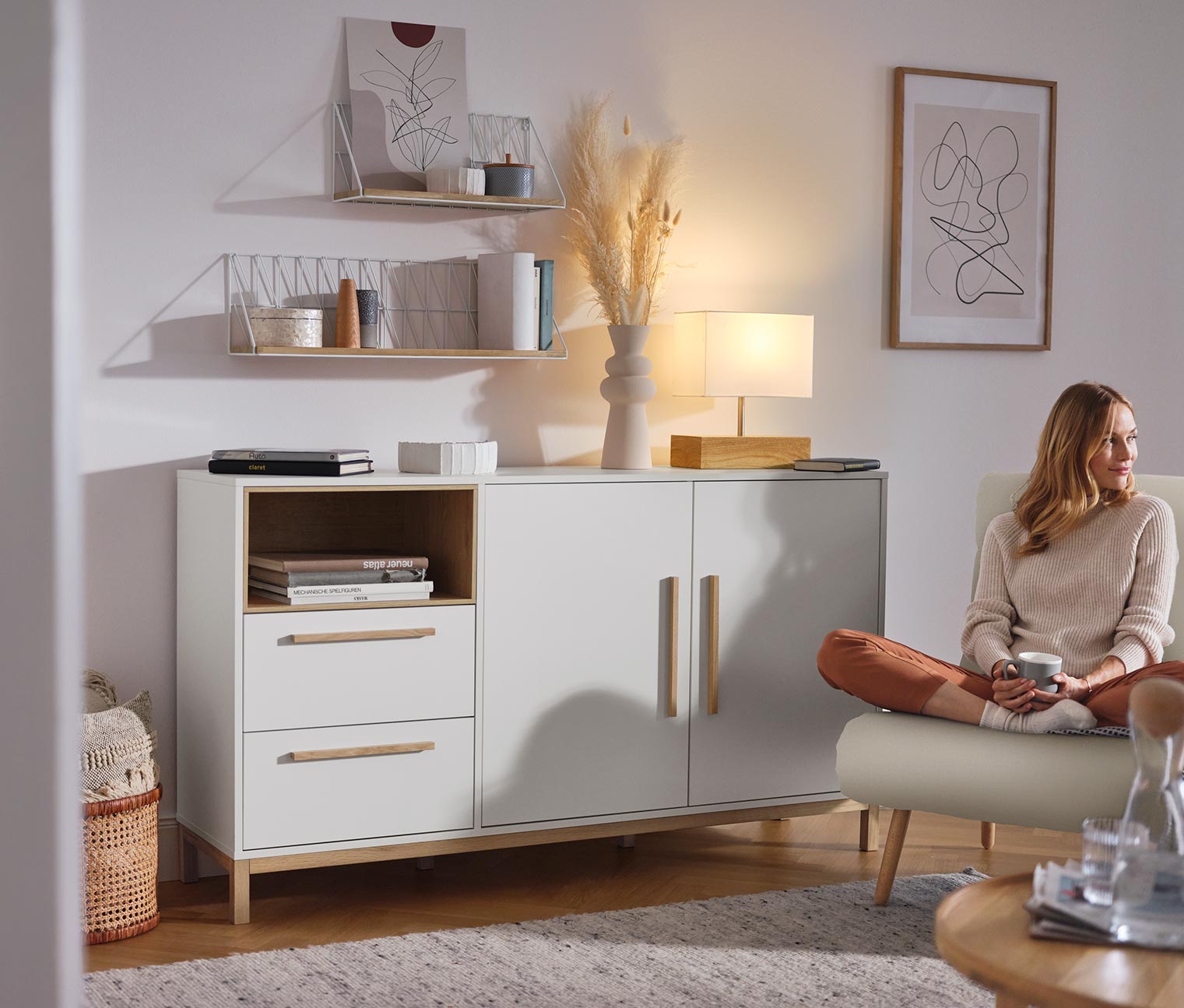 Sideboard »Eklund« mit Schubladen und Tür