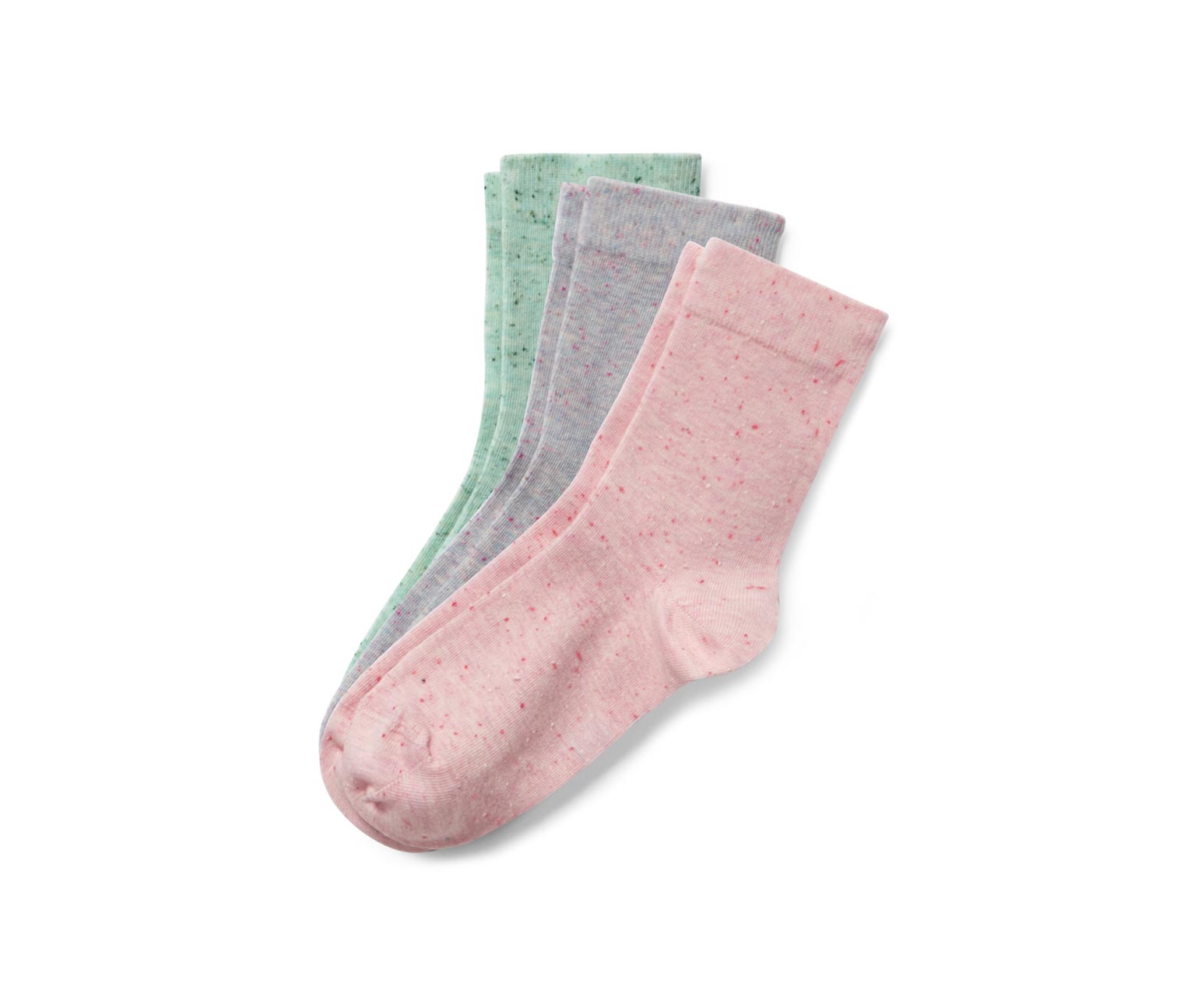 3 Paar Socken mit Effektgarn