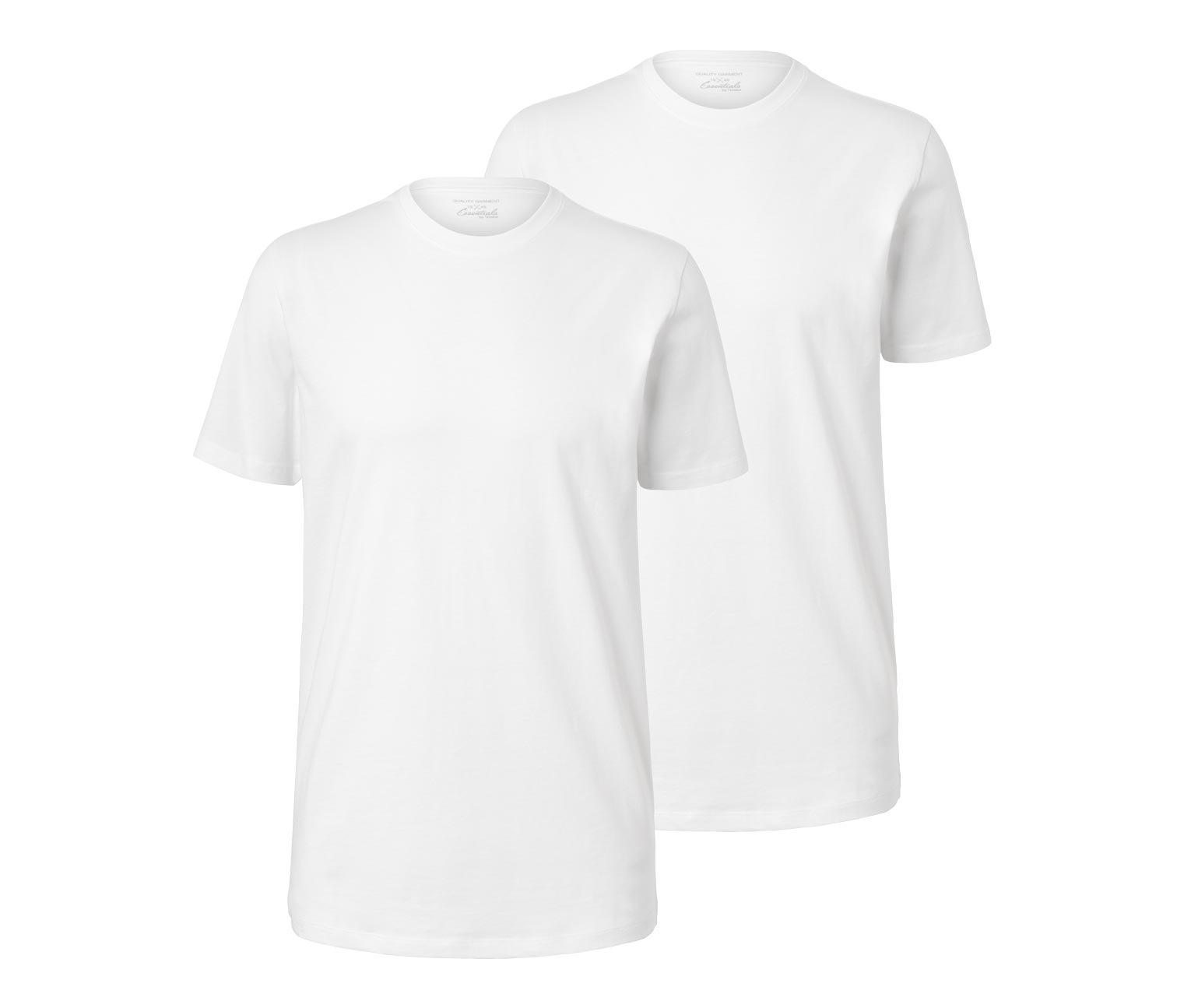 2 T-Shirts, weiss