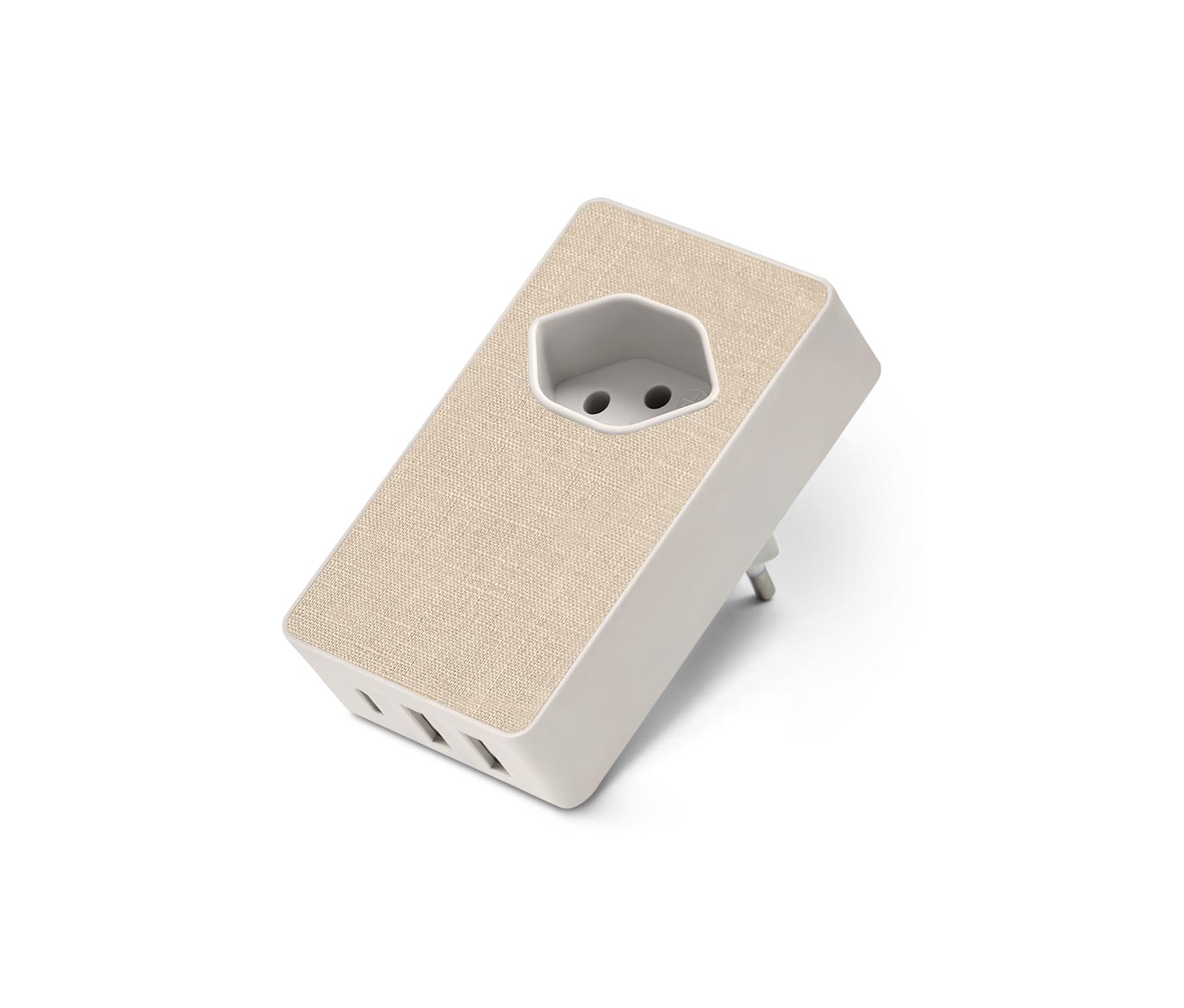 4-in-1-USB-Steckdosen-Adapter