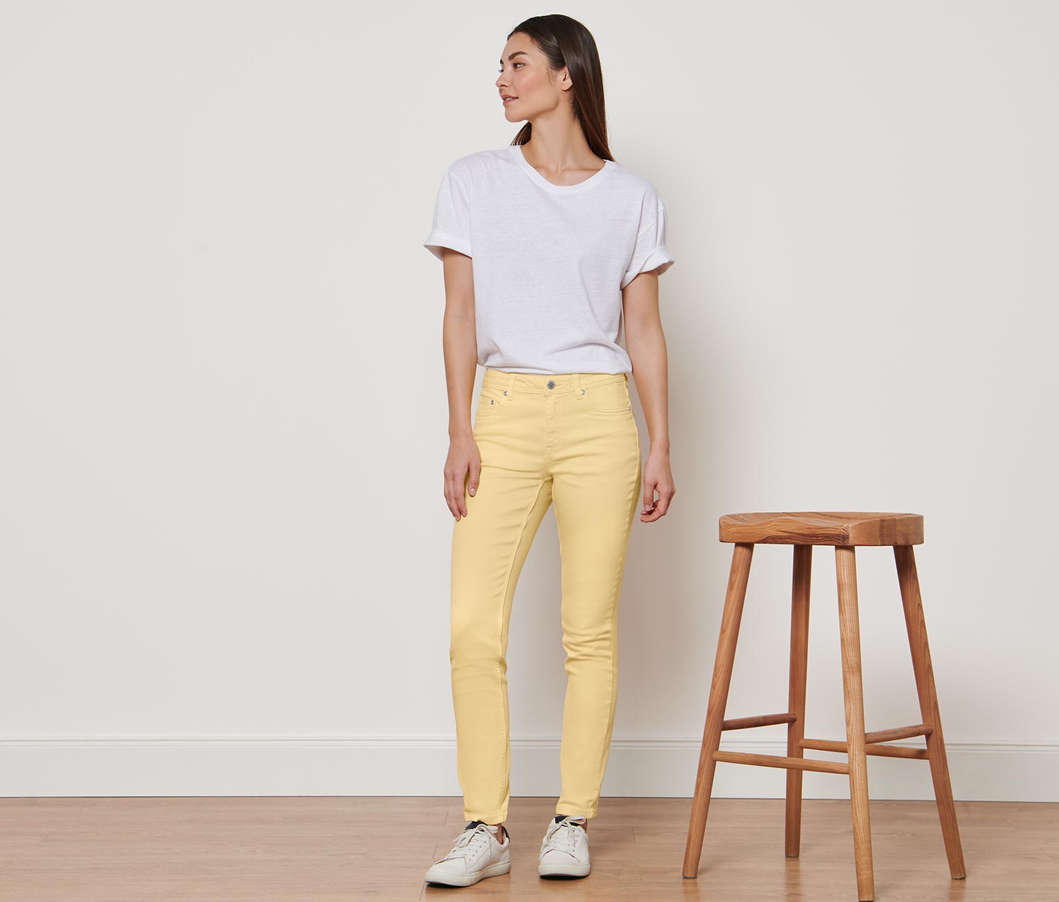 Colored Denim »Fit Emma«, gelb