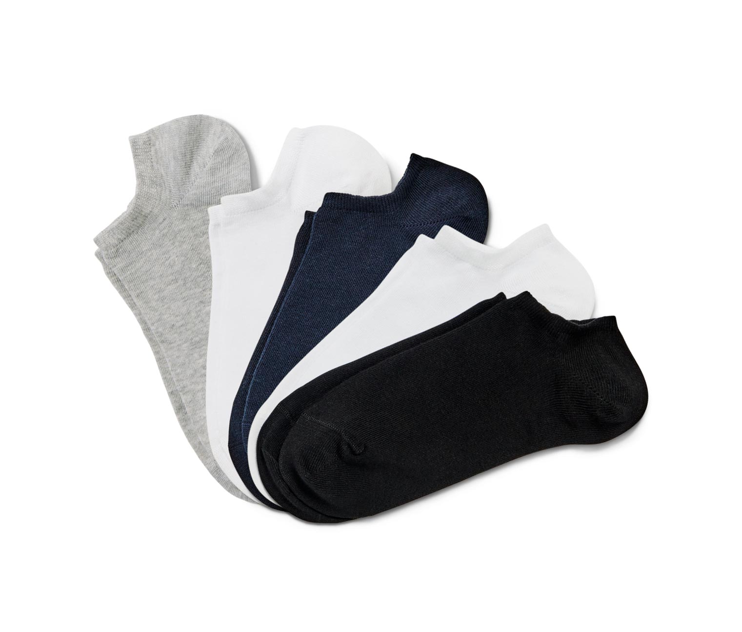 5 Paar Sneakersocken, basic