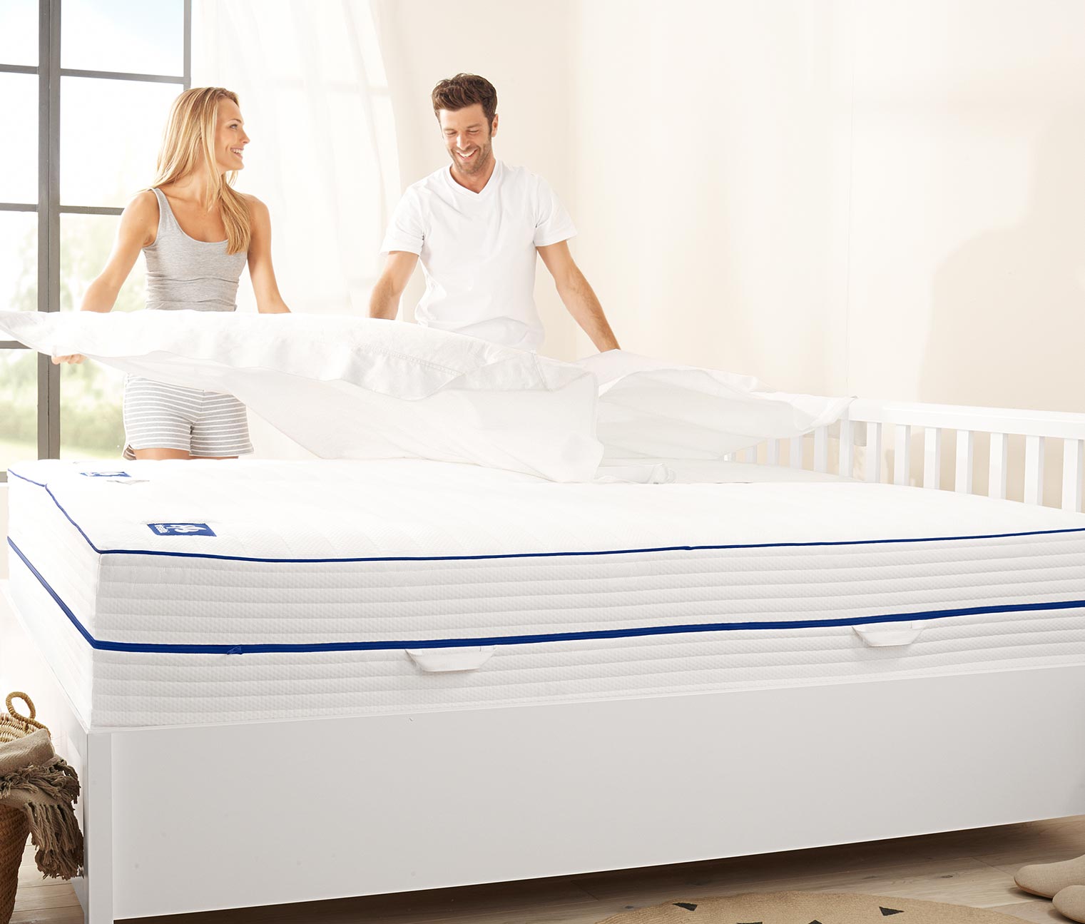 irisette® 7-Zonen-Tonnentaschenfederkernmatratze »Boxspring«, ca. 100 x 200 cm