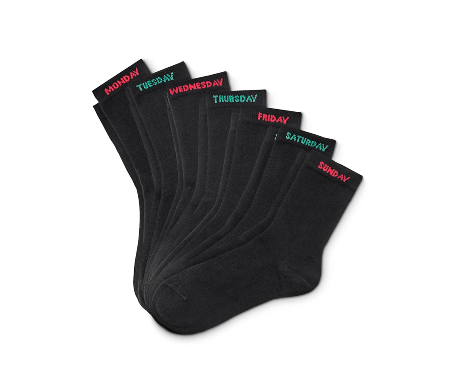 7 Paar Socken aus Bio-Baumwolle