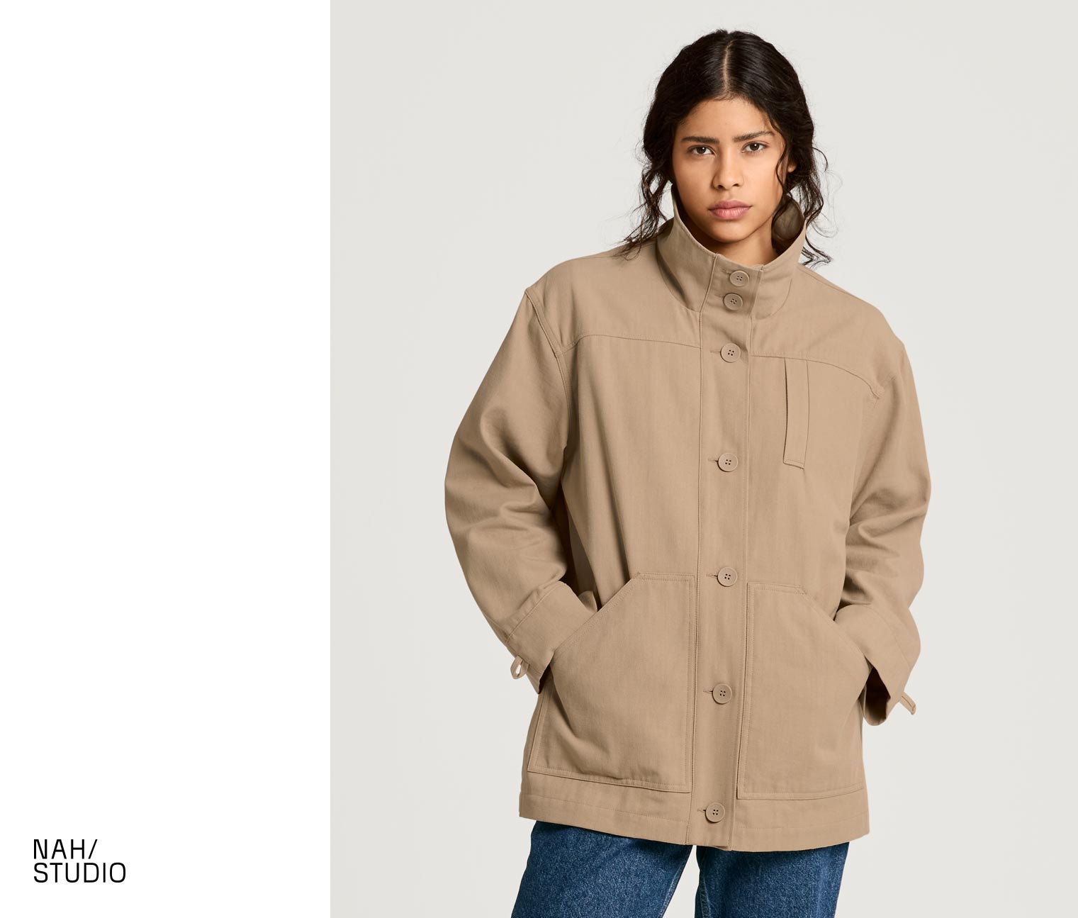 NAH/STUDIO Parka | recycelte Baumwolle