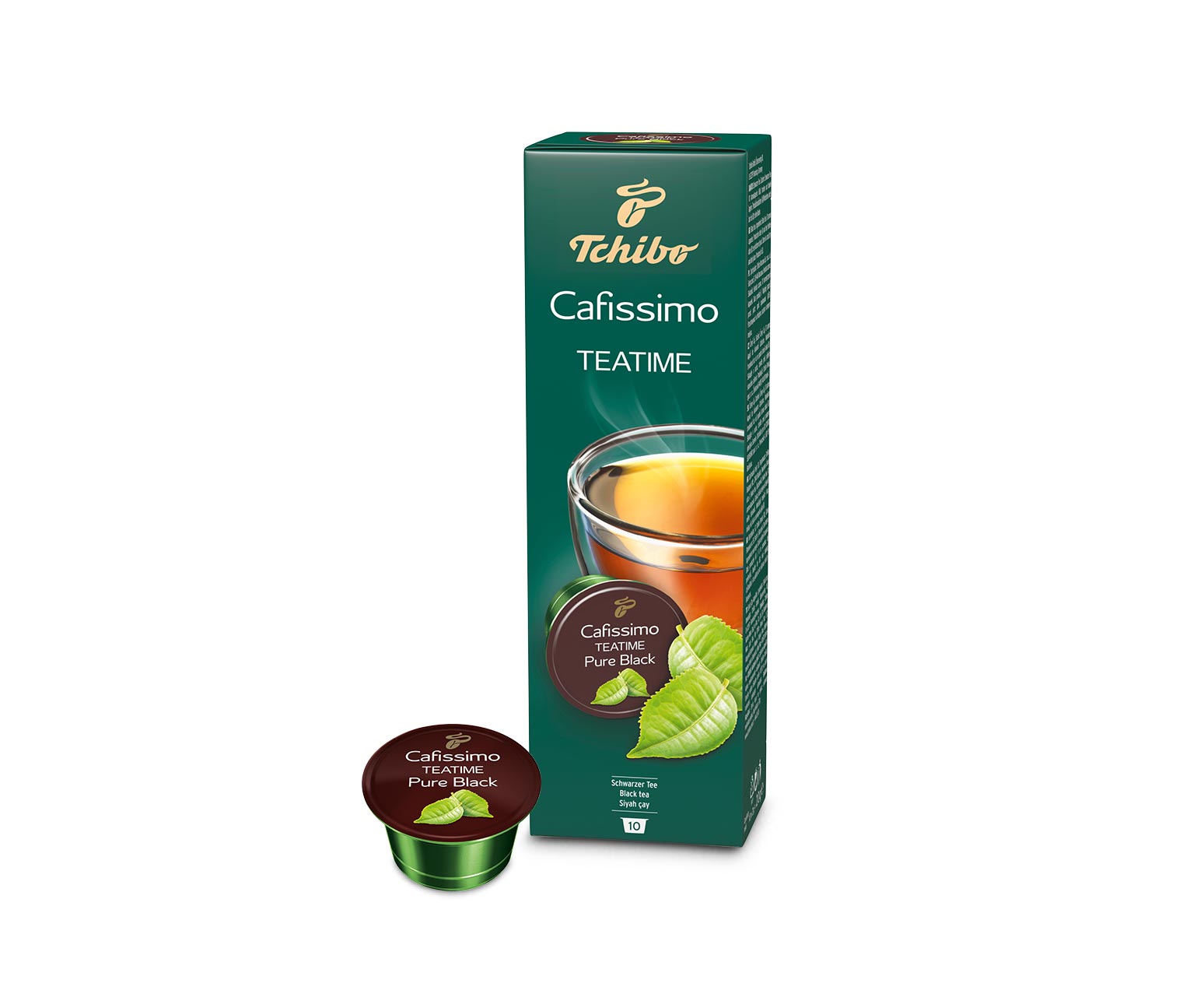 TEATIME Pure Black – 10 Kapseln