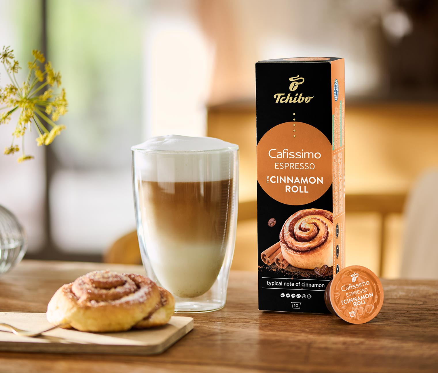 Cafissimo Flavoured Espresso – Cinnamon Roll – 10 Kapseln