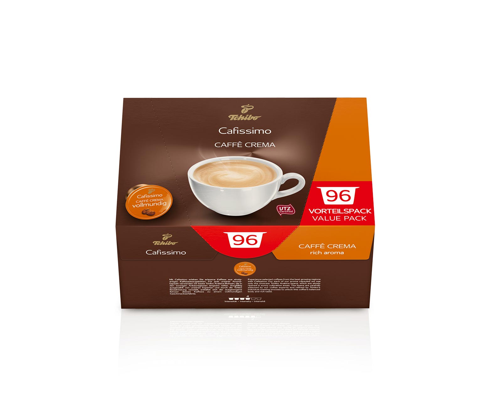 Caffè Crema vollmundig - 96 Kapseln