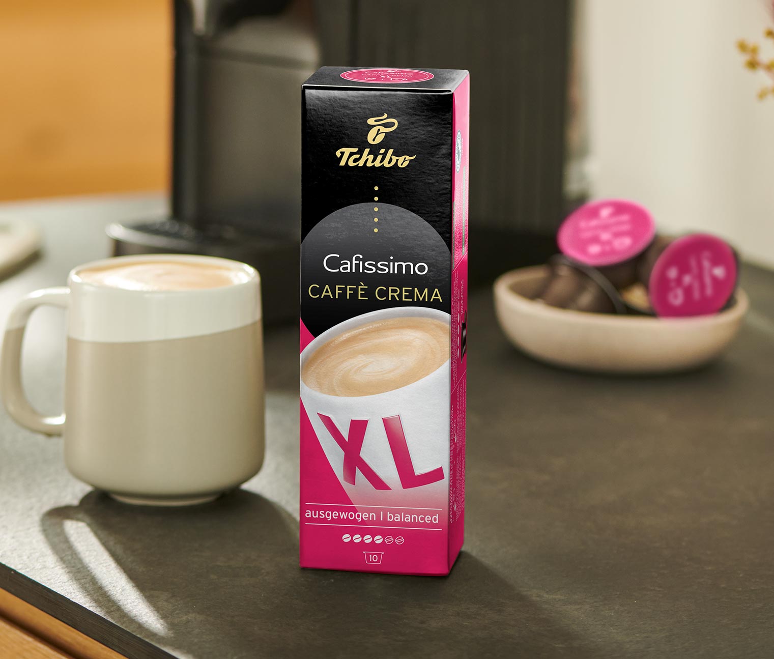 Cafissimo Caffè Crema XL – 80 Kapseln