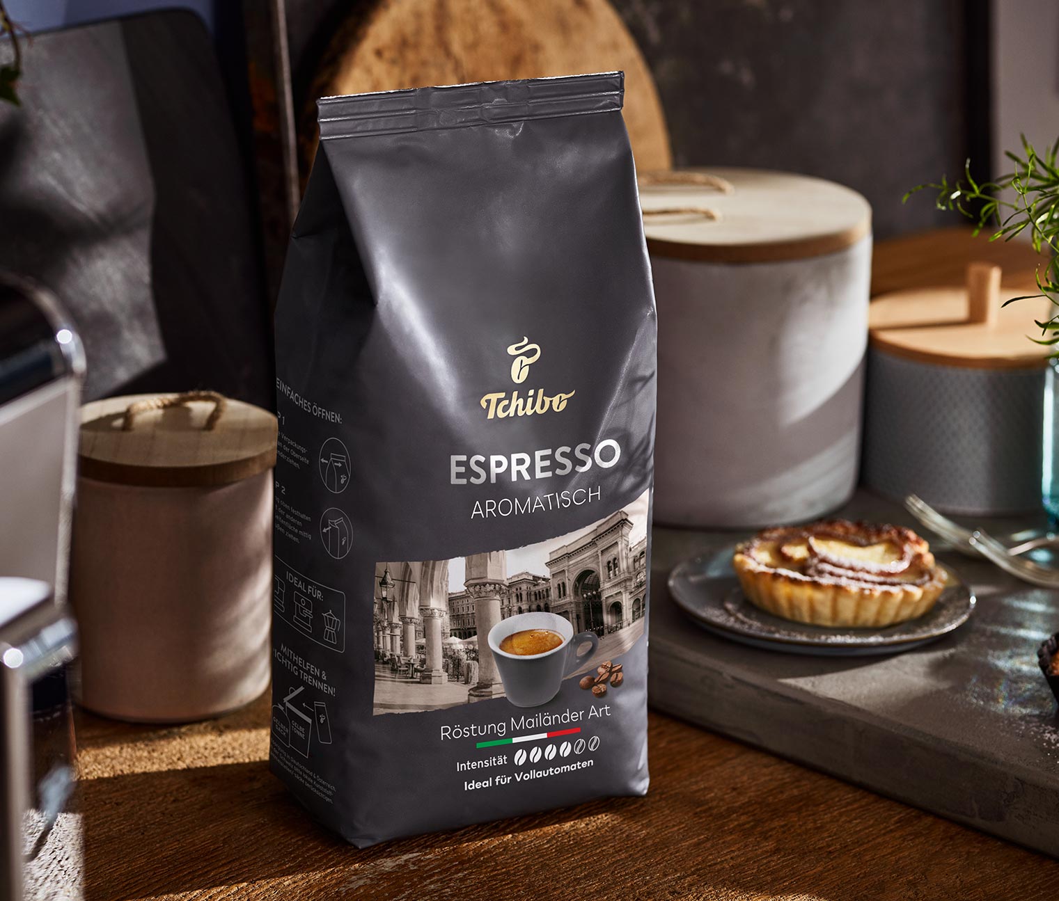 Espresso Aromatisch - 2x 1 kg Ganze Bohne