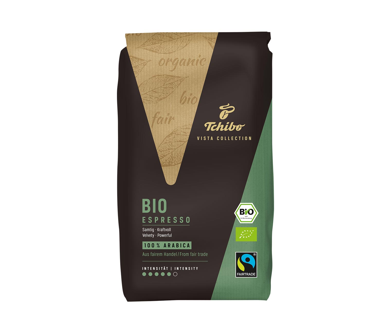 Vista Collection - Bio Espresso - 1 kg - Ganze Bohne