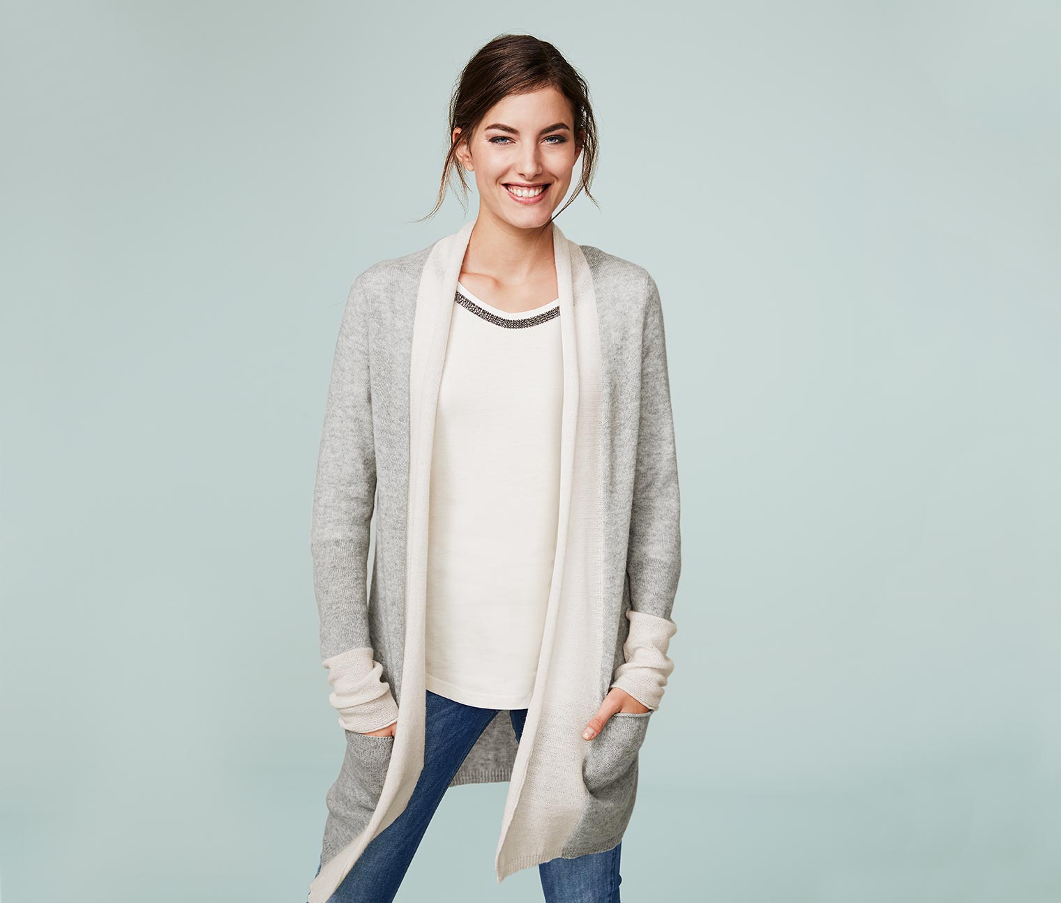 Supersofter Cardigan mit Cashmere