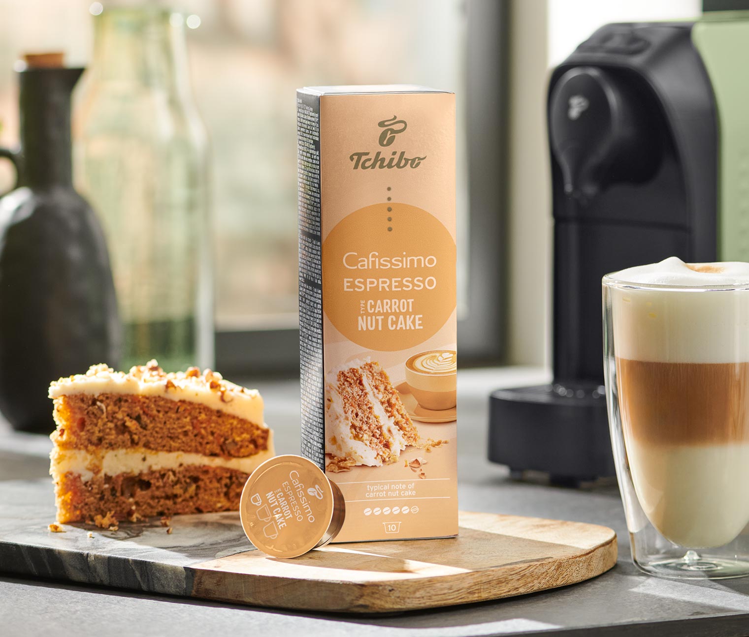 Cafissimo Flavoured Espresso – Carrot Nut Cake 80 Kapseln