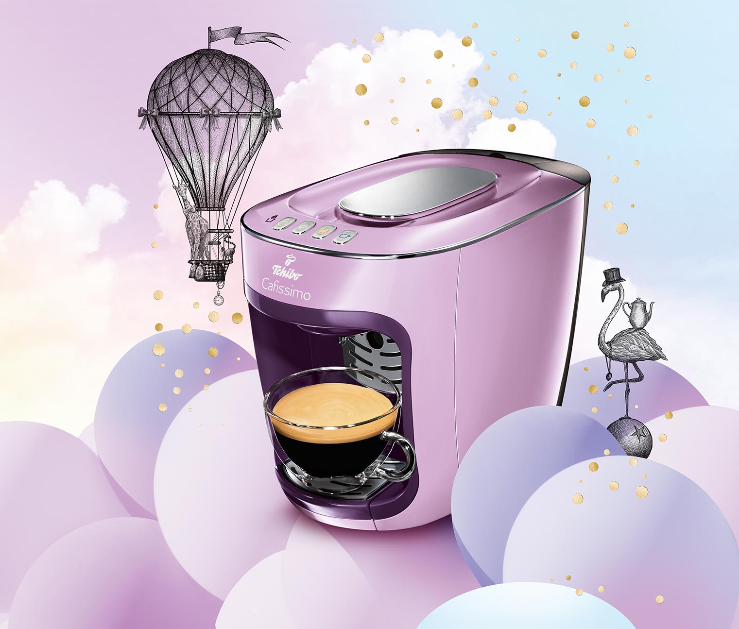 Cafissimo mini Poetry Purple