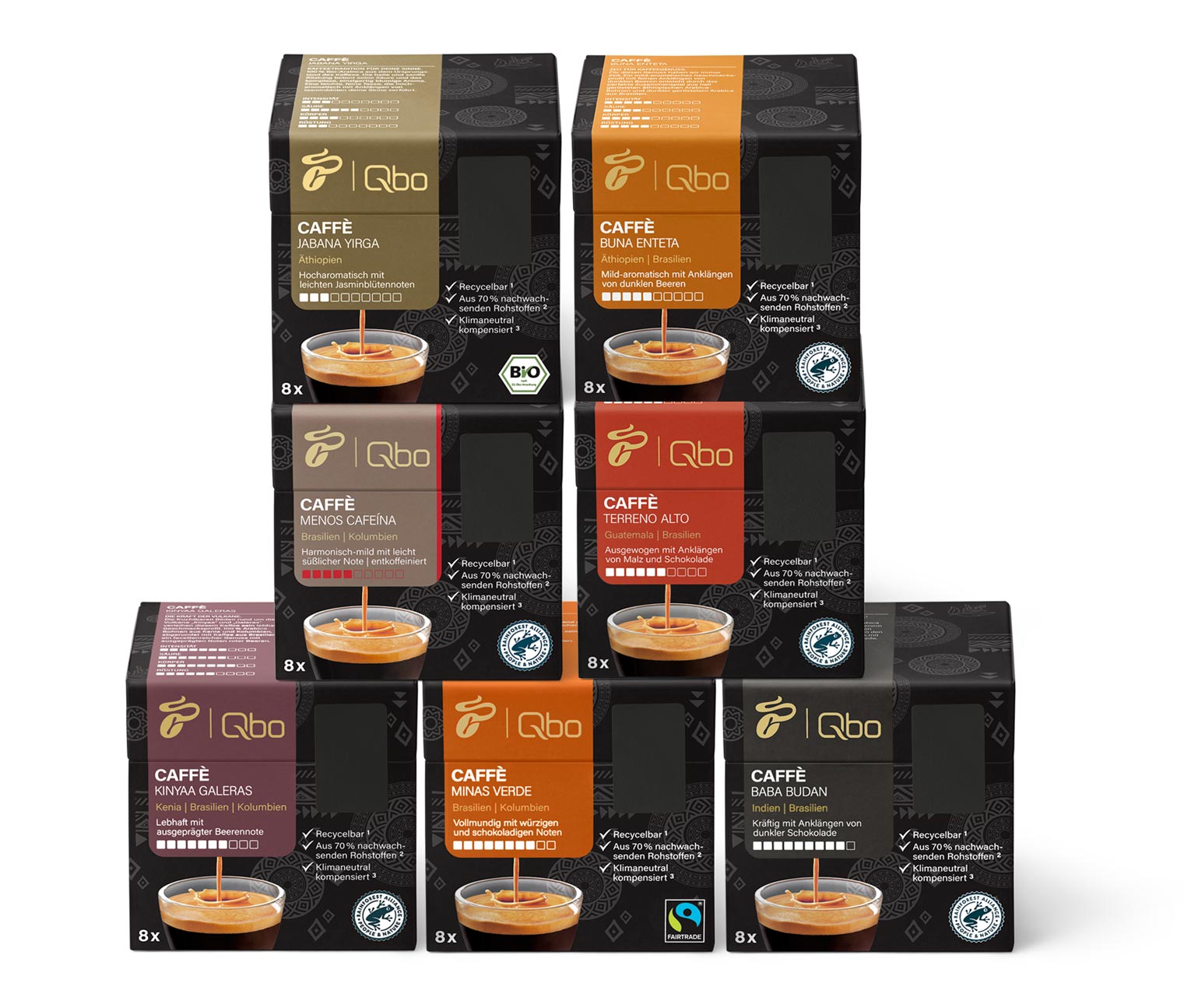 Qbo Kapsel-Bundle \"Caffé Crema\"