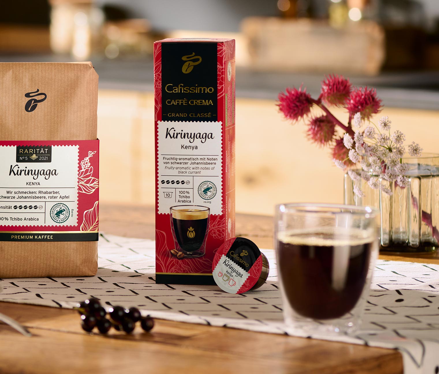 Grand Classé Caffè Crema »Kirinyaga Kenya« – 10 Kapseln