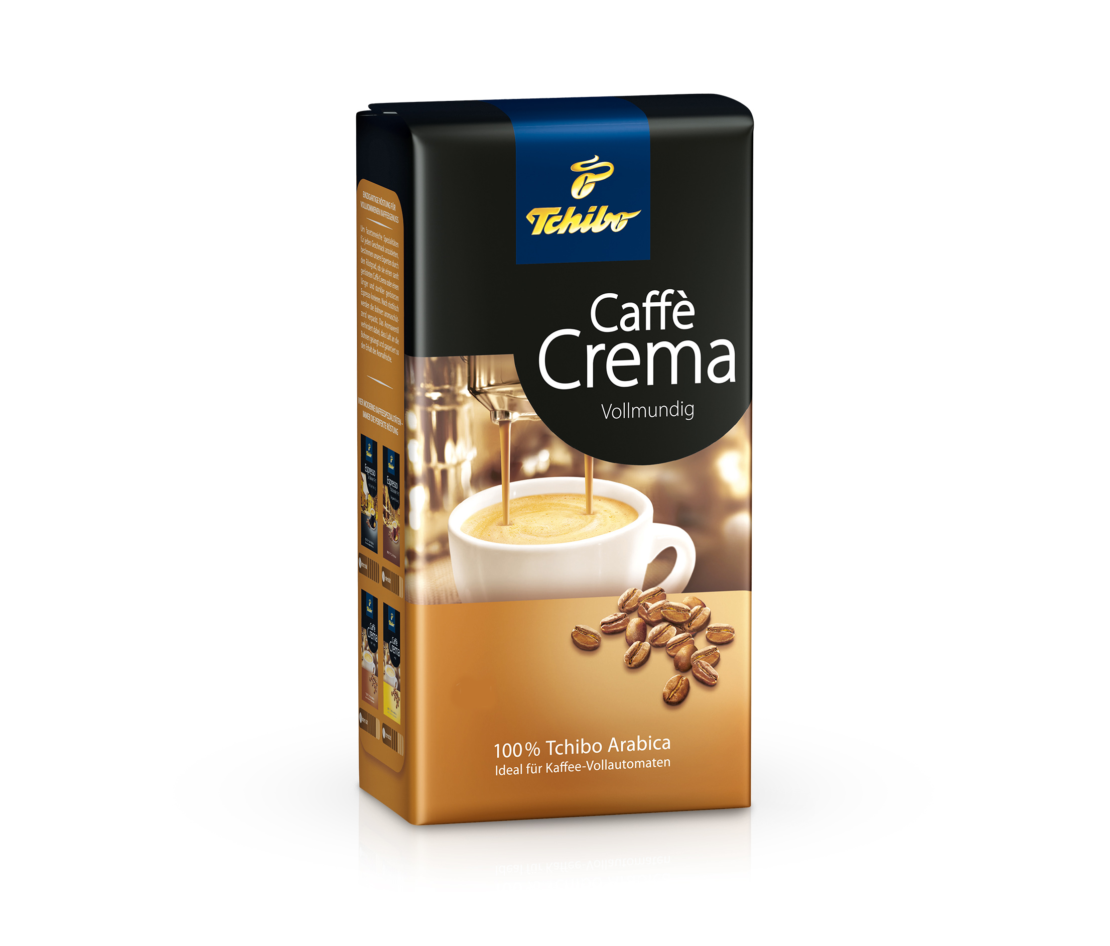 Caffè Crema Vollmundig - Ganze Bohne