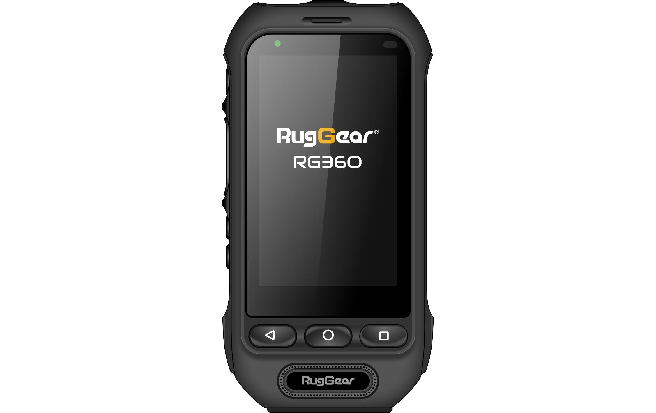 RugGear Smartphone »RG360 8 GB«, Black, 3 cm/1,2 Zoll, 8 GB Speicherplatz, 2 MP Kamera