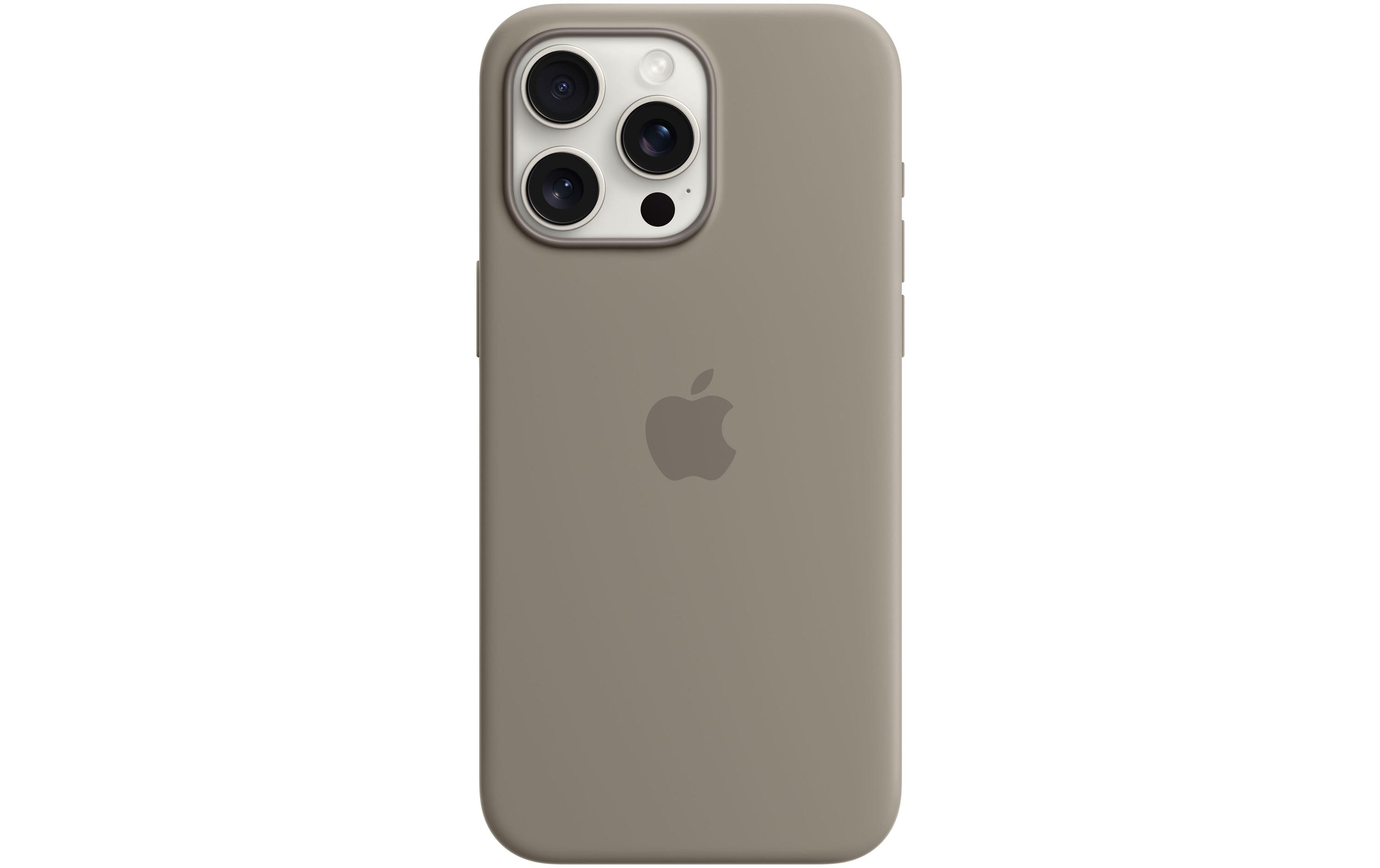 Apple Handyhülle »Apple iPhone 15 Pro Max Silikon Case mit MagSafe«, Apple iPhone 15 Pro Max, MT1Q3ZM/A